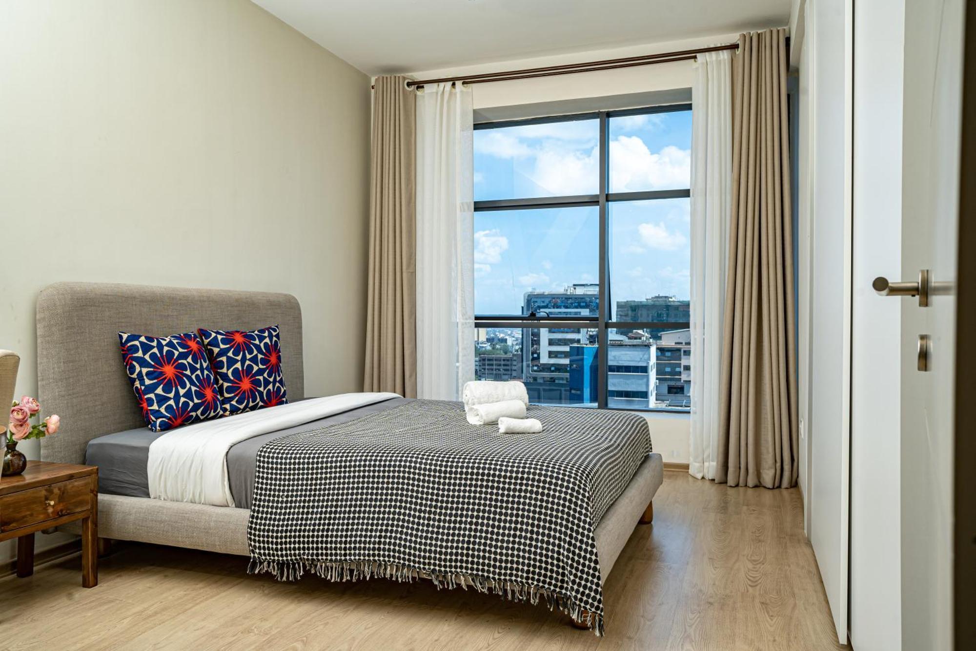 Elite One Bedroom Apartment,Swimming Pool, Gym, Workspace ,Wonderiss Homes Close Proximity To Gtc, Jw Mariott And Kempinski ナイロビ エクステリア 写真